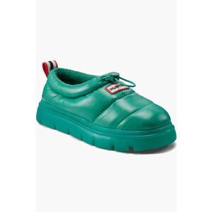 Hunter Madison Mule in Pepper Green Size 8